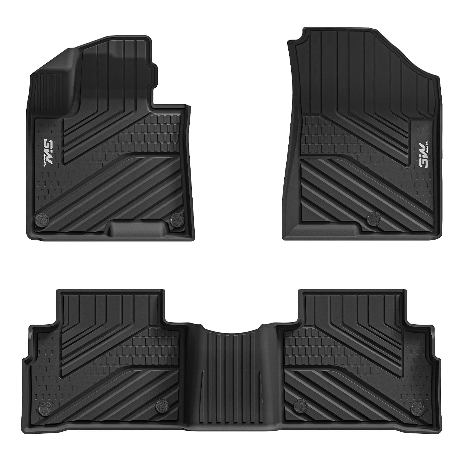 3W All Weather Car Mats For Kia Sportage 2023-2025 LHD